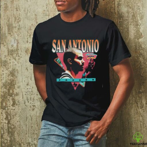 San Antonio Spurs Mitchell and Ness Tony Parker Love Hall of Fame T Shirt