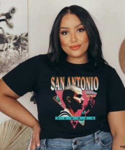 San Antonio Spurs Mitchell and Ness Tony Parker Love Hall of Fame T Shirt