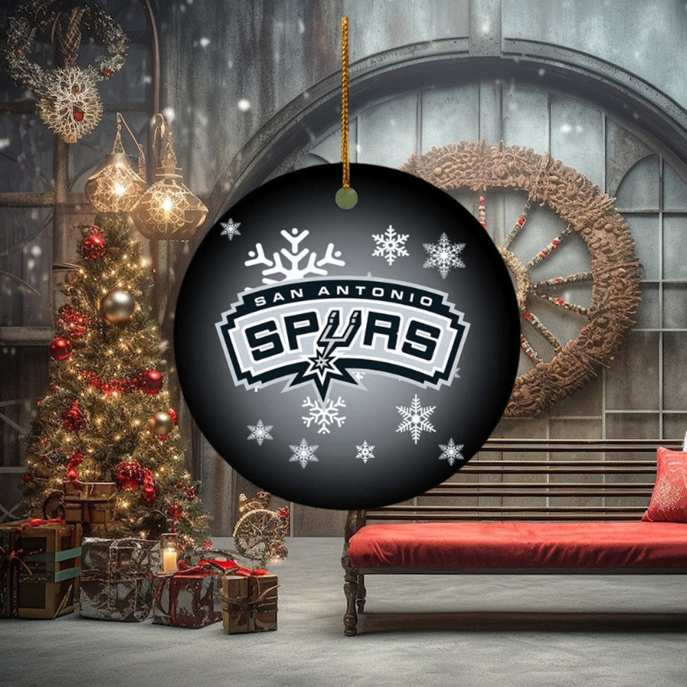 San Antonio Spurs NBA 2023 Holiday Gifts Christmas Decorations Ornament San Antonio Spurs NBA 2023 Holiday Gifts Christmas Decorations Ornament