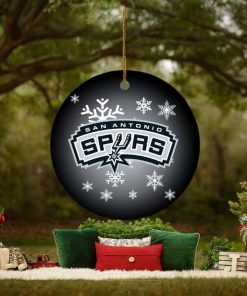 San Antonio Spurs NBA 2023 Holiday Gifts Christmas Decorations Ornament