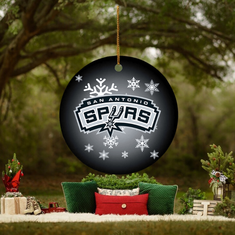 San Antonio Spurs NBA 2023 Holiday Gifts Christmas Decorations Ornament San Antonio Spurs NBA 2023 Holiday Gifts Christmas Decorations Ornament