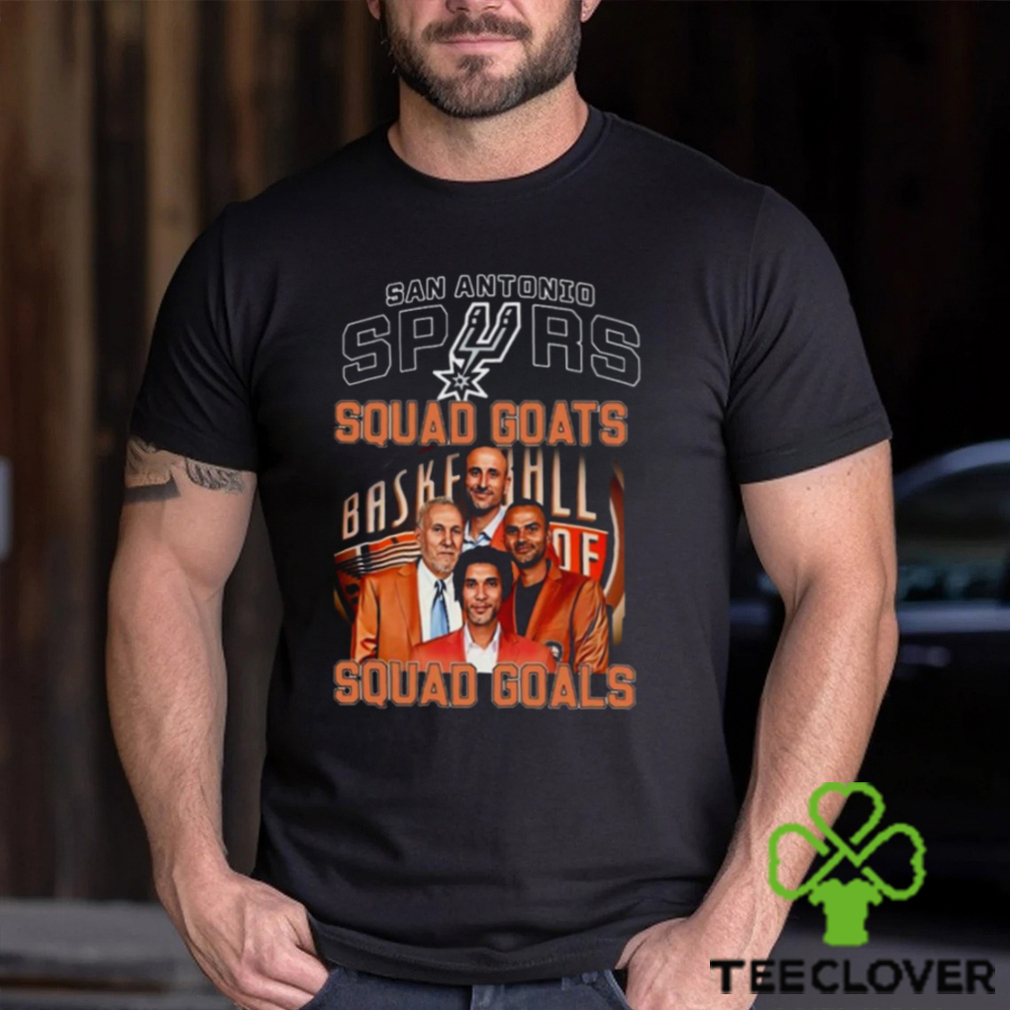 San Antonio Spurs Squad Goats Squad Goals Shirt San Antonio Spurs Squad Goats Squad Goals Shirt