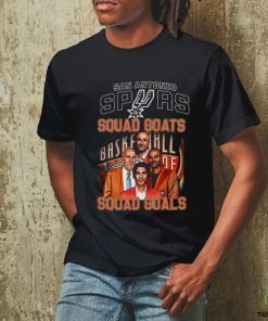San Antonio Spurs Squad Goats Squad Goals T shirt