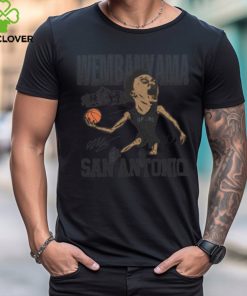 San Antonio Spurs Victor Wembanyama #1 Signature Homage T Shirt