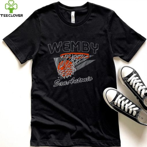San Antonio Wemby Hoops Shirt