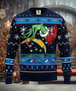 San Diego Chargers Grinch Christmas Ugly Sweater