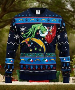 San Diego Chargers Grinch Christmas Ugly Sweater