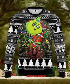 San Diego Chargers Grinch Hug Christmas Ugly Sweater