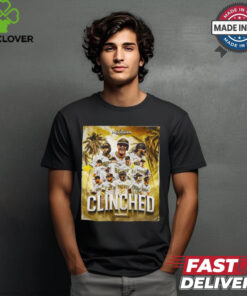 San Diego Padres 2024 MLB Postseason Clinched Fight For The Faithful shirt