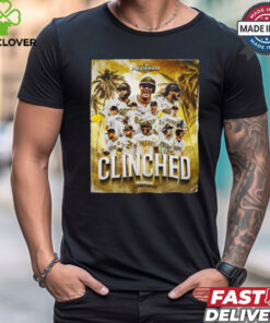 San Diego Padres 2024 MLB Postseason Clinched Fight For The Faithful shirt
