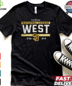San Diego Padres 2024 Nl West Division Champions Shirt