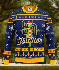 San Diego Padres Funny Grinch Christmas Ugly Sweater