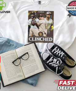 San Diego Padres Have Clinched Postseason 2024 Poster t shirt 1 San Diego Padres Have Clinched Postseason 2024 Poster t shirt