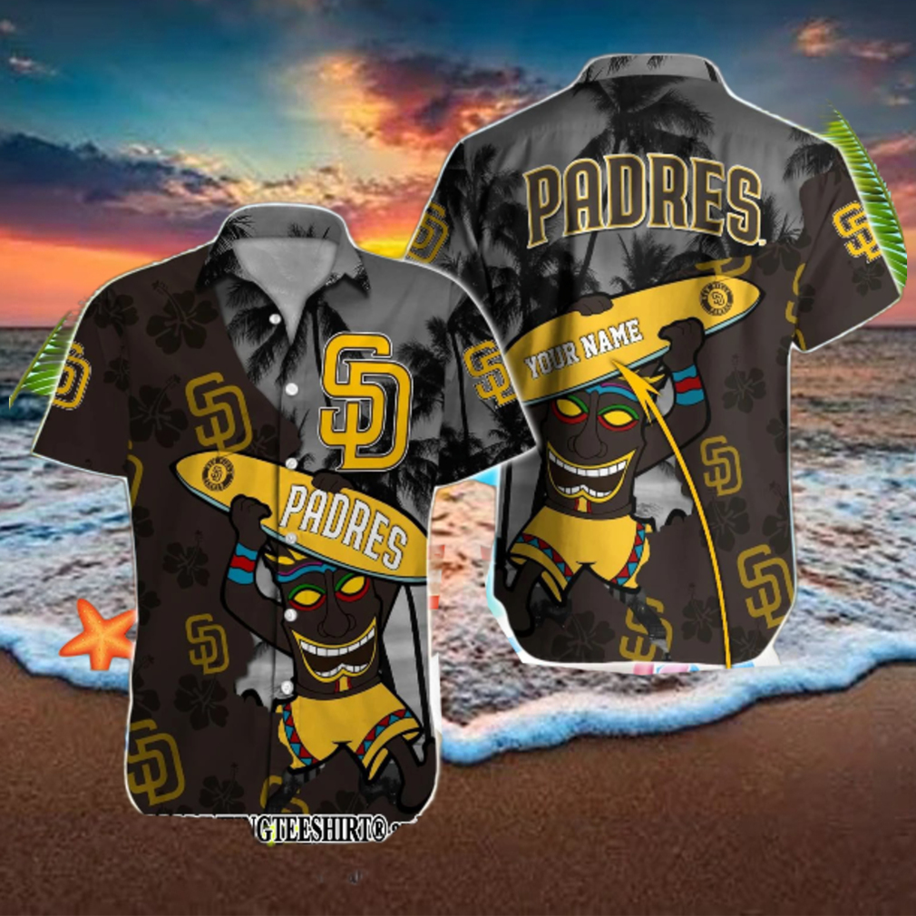 San Diego Padres MLB Classic Full Print Hawaiian Shirt San Diego Padres MLB Classic Full Print Hawaiian Shirt
