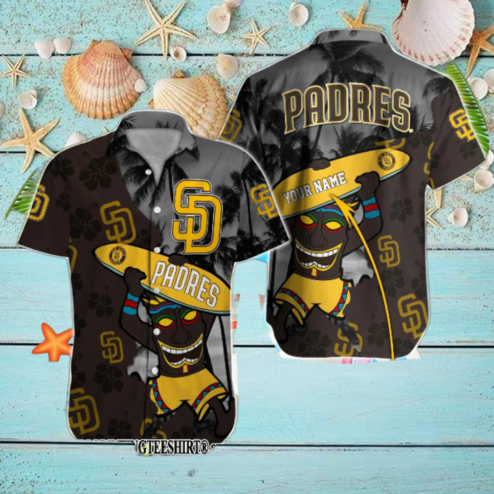 San Diego Padres MLB Classic Full Print Hawaiian Shirt San Diego Padres MLB Classic Full Print Hawaiian Shirt