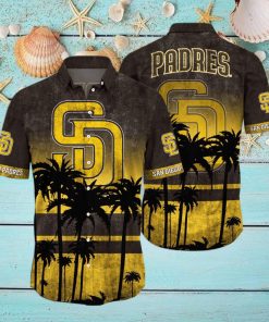 San Diego Padres MLB Logo Coconut Tropical Hawaiian Shirt Beach Gift For Fans