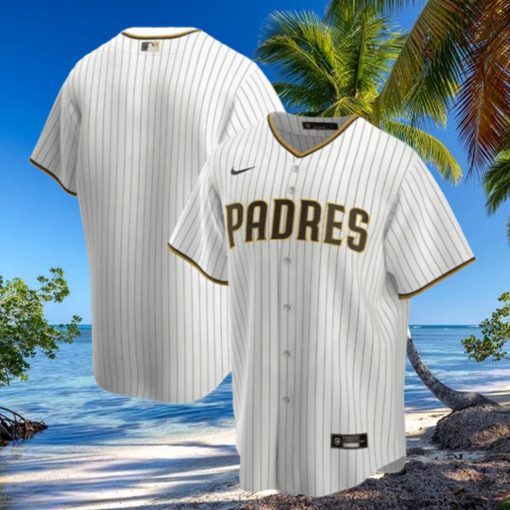 San Diego Padres Nike Official Replica Home Jersey Mens