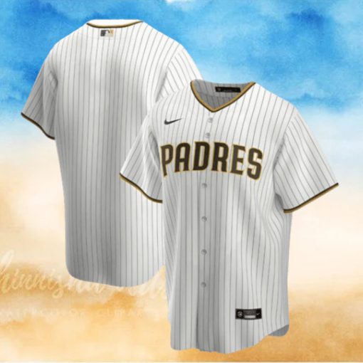 San Diego Padres Nike Official Replica Home Jersey Mens