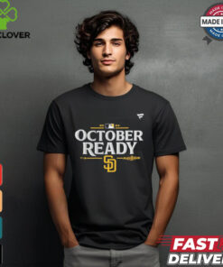 San Diego Padres October Ready 2024 MLB Postseason Locker Room T Shirt