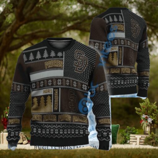 San Diego Padres Patchwork Christmas Sweater