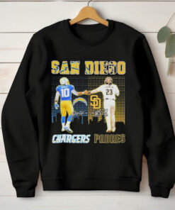 San Diego Padres San Diego Chargers City Signature Shirt