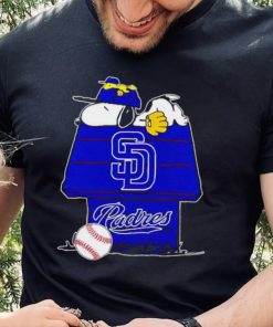 San Diego Padres Snoopy And Woodstock The Peanuts Baseball shirt