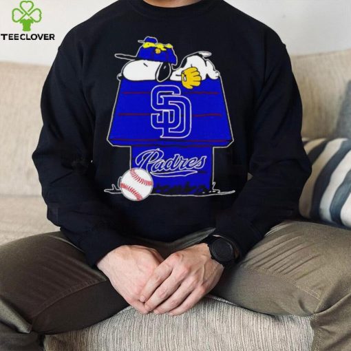 San Diego Padres Snoopy And Woodstock The Peanuts Baseball hoodie, sweater, longsleeve, shirt v-neck, t-shirt