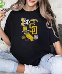 San Diego Padres Split Zone T Shirt