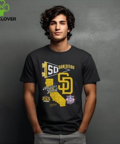 San Diego Padres Split Zone T Shirt