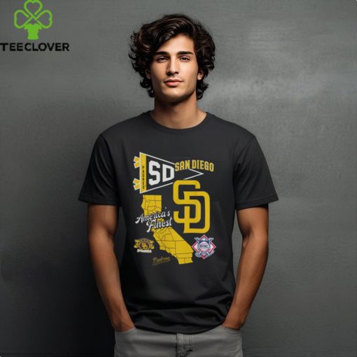 San Diego Padres Split Zone T Shirt