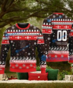 San Diego Padres Ugly Christmas Sweater Red And Reindeer Design
