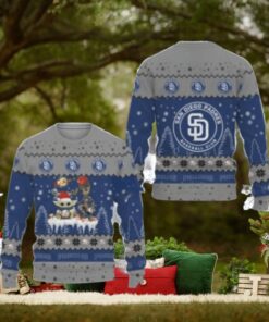 San Diego Padres Ugly Sweater Baby Yoda And Groot