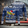 San Diego Padres Ugly Sweater Baby Yoda Baseball Design