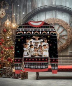 San Diego Padres Ugly Sweater Team Players Christmas Design