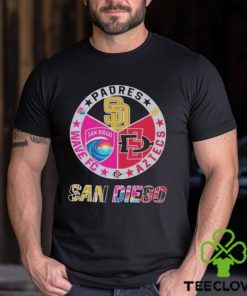 San Diego Padres Wave FC And Aztecs Shirt