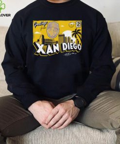San Diego Padres Xander Bogaerts greetings from Xan Diego signature shirt