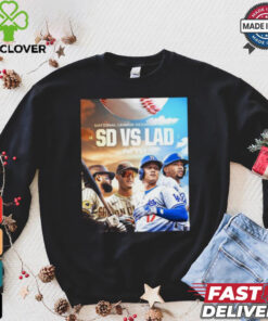San Diego Padres vs Los Angeles Dodgers 2024 National League Division Series shirt