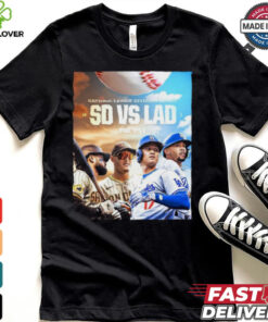 San Diego Padres vs Los Angeles Dodgers 2024 National League Division Series shirt 1 San Diego Padres vs Los Angeles Dodgers 2024 National League Division Series shirt