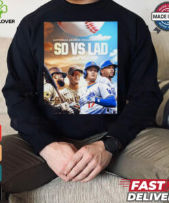 San Diego Padres vs Los Angeles Dodgers 2024 National League Division Series shirt 3 San Diego Padres vs Los Angeles Dodgers 2024 National League Division Series shirt