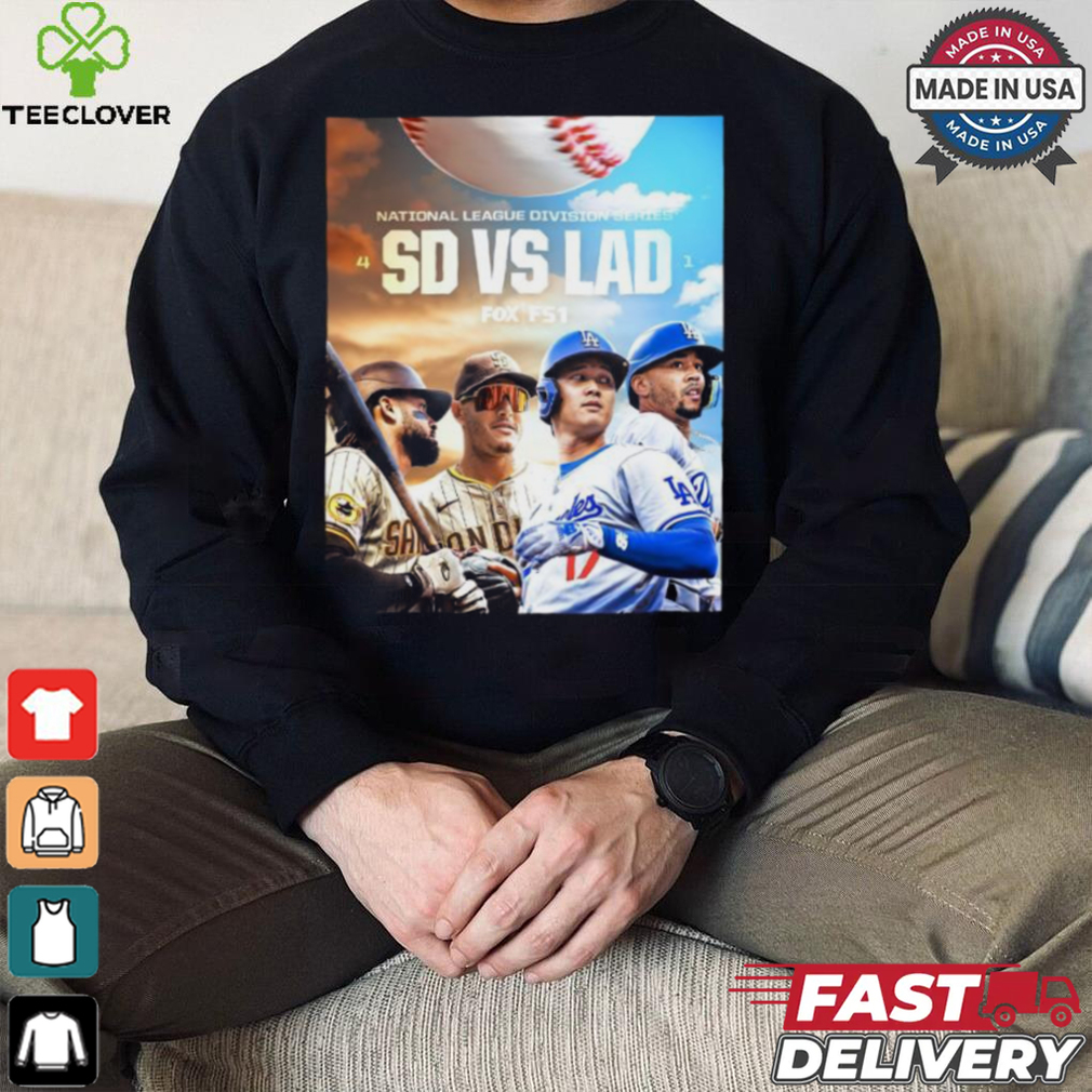 San Diego Padres vs Los Angeles Dodgers 2024 National League Division Series shirt San Diego Padres vs Los Angeles Dodgers 2024 National League Division Series shirt