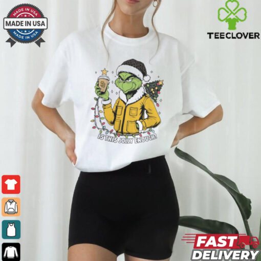 San Diego Padres x Santa Grinch Is This Jolly Enough Merry Christmas Shirt
