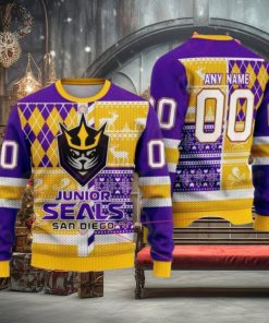 San Diego Seals Special Design Big Logo Ugly Christmas Sweater