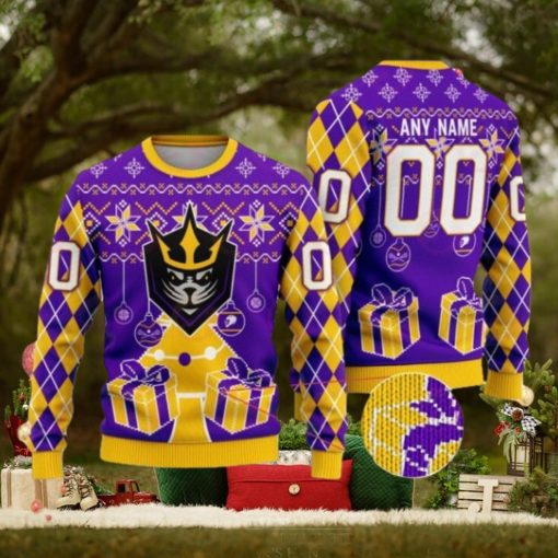 San Diego Seals Special Design Merry Matchup Light Up Ugly Christmas Sweater