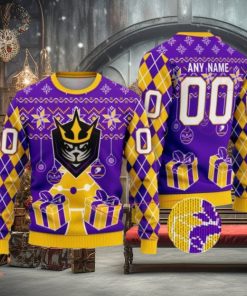 San Diego Seals Special Design Merry Matchup Light Up Ugly Christmas Sweater