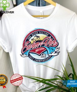 San Diego Section Swim and Dive High School 2023 Championships logo shirt