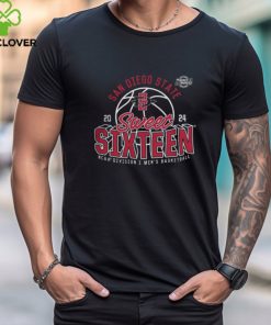 San Diego State 2024 NCAA Men_s Basketball Tournament March Madness Sweet Sixteen Defensive Stance T Shirt