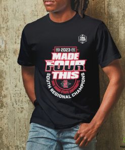 San Diego State Aztecs 2023 Men’s Basketball Tournament March Madness Final Four Regional Champions T Shirt