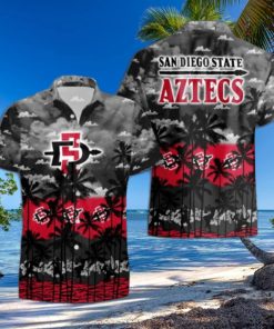 San Diego State Aztecs Palms Tree Hawaiian Shirt