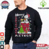 Rutgers Scarlet Knights Snoopy And Woodstock Merry Christmas Shirt