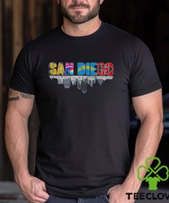 San Diego skyline city shirt